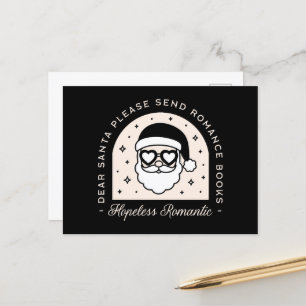 Cartes Pour Fêtes Annuelles Livres romantiques de Noël esthétique sombre