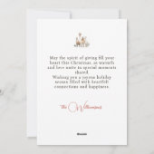 Cartes Pour Fêtes Annuelles Llama Love Christmas Holiday Card (Dos)