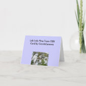 Cartes Pour Fêtes Annuelles Lob Lolly Pine Trees OBX Note Card (Dos)