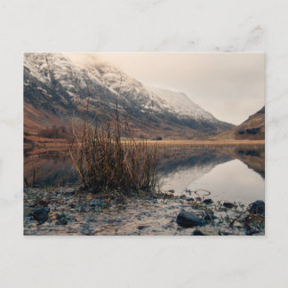 Cartes Pour Fêtes Annuelles Loch Achtriochtan et Glencoe en hiver