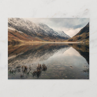 Cartes Pour Fêtes Annuelles Loch Achtriochtan et Glencoe en hiver