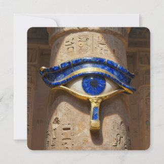 Cartes Pour Fêtes Annuelles L'Œil égyptien