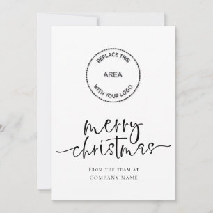 Cartes Pour Fêtes Annuelles Logo de l'entreprise Code QR du calendrier 2027 Jo
