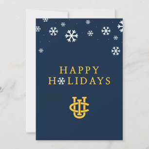 Cartes Pour Fêtes Annuelles Logo de l'Université de Californie à Irvine