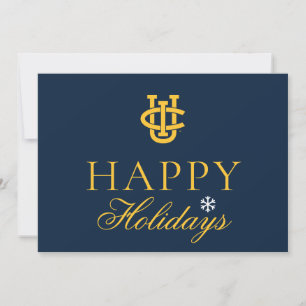 Cartes Pour Fêtes Annuelles Logo de l'Université de Californie à Irvine