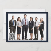 Cartes Pour Fêtes Annuelles logo de Noël urbain (Dos)