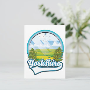 Cartes Pour Fêtes Annuelles Logo de Yorkshire Travel