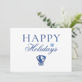 Cartes Pour Fêtes Annuelles Logo Eastern Illinois University Panthers (Debout devant)