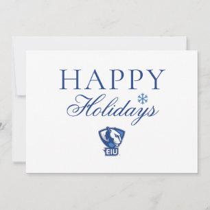 Cartes Pour Fêtes Annuelles Logo Eastern Illinois University Panthers