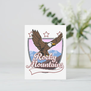 Cartes Pour Fêtes Annuelles Logo Rocky Mountains