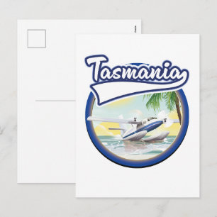 Cartes Pour Fêtes Annuelles Logo voyage Tasmanie