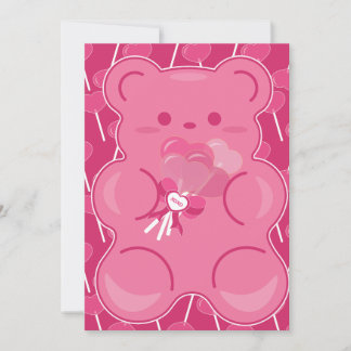 Cartes Pour Fêtes Annuelles Lollipop Love Card