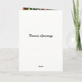 Cartes Pour Fêtes Annuelles L'Oncle Dear. (Dos)