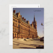 Cartes Pour Fêtes Annuelles Londres (Devant / Derrière)