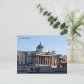 Cartes Pour Fêtes Annuelles Londres - La National Gallery (Debout devant)