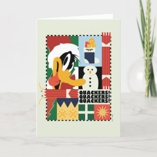 Cartes Pour Fêtes Annuelles LOONEY TUNES™ DAFFY DUCK™ Joyeux Canards