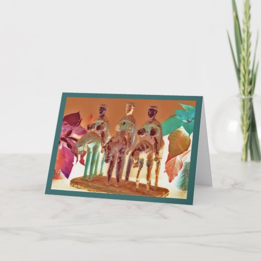 Cartes Pour Fêtes Annuelles Los Tres Reyes #3 (Devant)