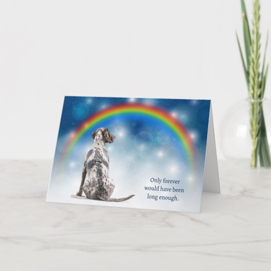 Cartes Pour Fêtes Annuelles Loss of German Shorthaired Pointer Night Lights (Devant)