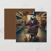 Loterie numérique amusante au supermarché avec Gho