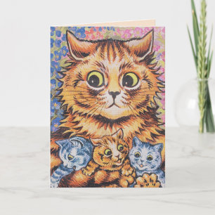 CARTES POUR FÊTES ANNUELLES LOUIS ATTEND TOUTES LES OCCASIONS BONJOUR BÂTIMENT