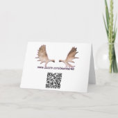 Cartes Pour Fêtes Annuelles Loup électrique (Dos)