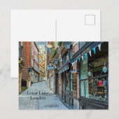 Cartes Pour Fêtes Annuelles Lovat Lane, Londres, Angleterre, (Devant / Derrière)