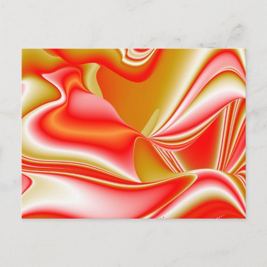 Cartes Pour Fêtes Annuelles Love and Gold Abstrait 3D Rainbowart (Devant)