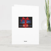 Cartes Pour Fêtes Annuelles Love cams (Dos)