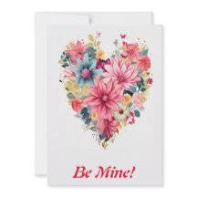 Love Flower Rainbow Heart 3 Personnalisé