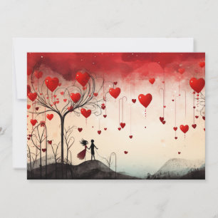Cartes Pour Fêtes Annuelles Love Grows : Écrivez votre lettre - Valentine Card
