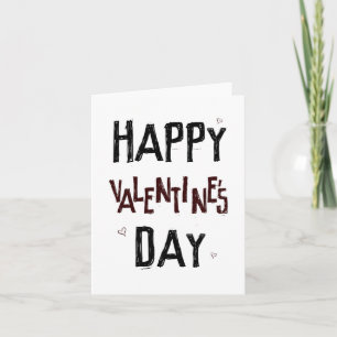 Cartes Pour Fêtes Annuelles Love Harder Valentine's Card