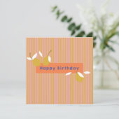 Cartes Pour Fêtes Annuelles Love Lemonade Flat Card (Debout devant)