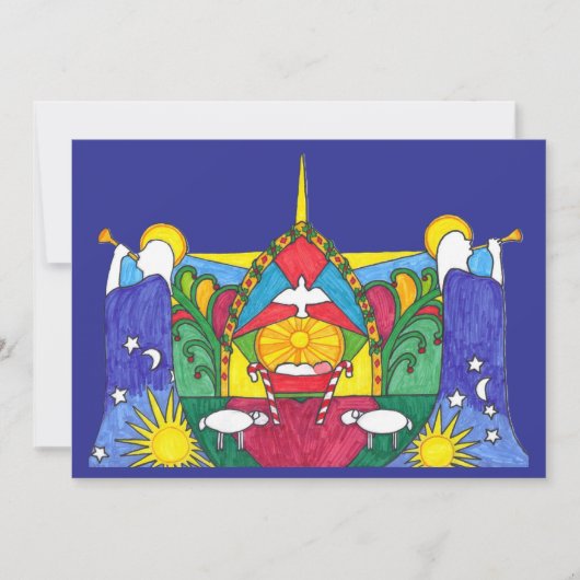 Cartes Pour Fêtes Annuelles Love of God (Devant)