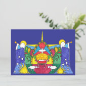 Cartes Pour Fêtes Annuelles Love of God (Debout devant)