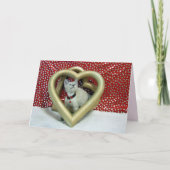 Cartes Pour Fêtes Annuelles Love Phoenix - Cat Valentine's Card (Devant)