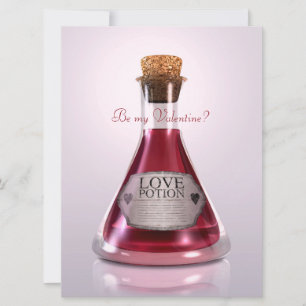 Cartes Pour Fêtes Annuelles Love Potion - Be My Valentines