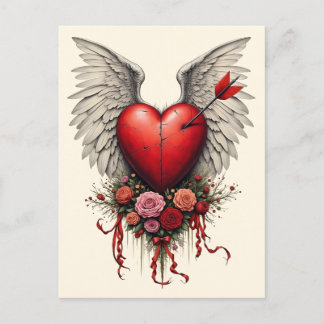 Cartes Pour Fêtes Annuelles "Love Struck" Valentine