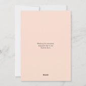 Cartes Pour Fêtes Annuelles "LOVE You, Always, Forever" Amour Floral Rétro (Dos)