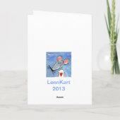 Cartes Pour Fêtes Annuelles Love You Mouse (Dos)