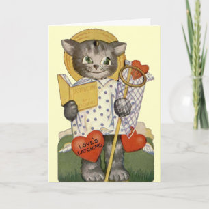 Cartes Pour Fêtes Annuelles Love's Catching Valentine's Greeting Card