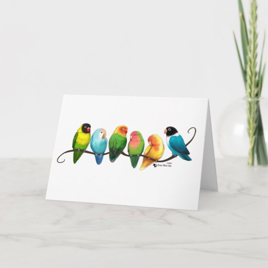 Cartes Pour Fêtes Annuelles Lovier (Devant)