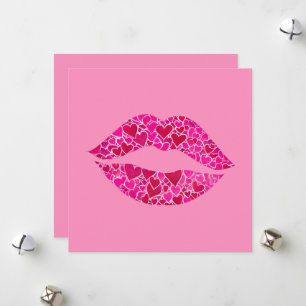 Cartes Pour Fêtes Annuelles Loving Lips 01