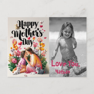 Cartes Pour Fêtes Annuelles *~* Loving Whimsical Mother's Day Photo AP72