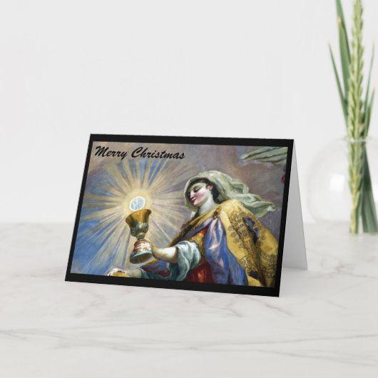 Cartes Pour Fêtes Annuelles lumière de noël (Devant)