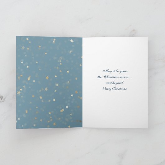 Cartes Pour Fêtes Annuelles Lumière de Noël brillante sur un banc (Intérieur)