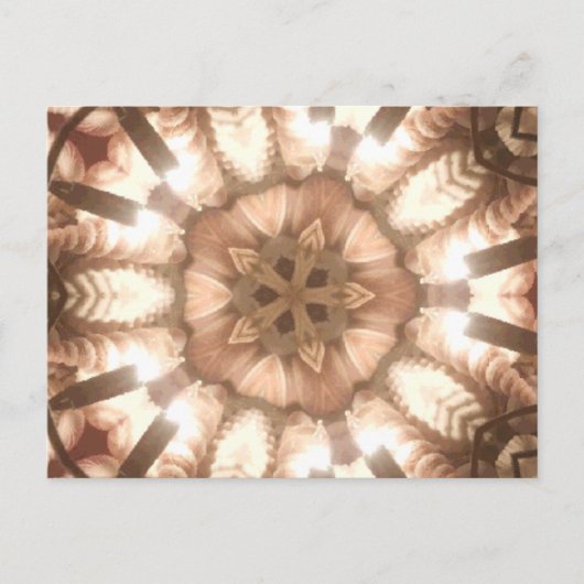 Cartes Pour Fêtes Annuelles Lumière Joyeux sapin de Noël Lumières Kaleidoscope (Devant)