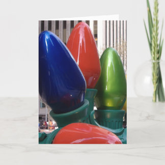 Cartes Pour Fêtes Annuelles Lumières 3 de vacances