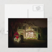 Cartes Pour Fêtes Annuelles Lumières de fête sur l'avenue St Charles (Devant / Derrière)