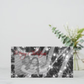 Cartes Pour Fêtes Annuelles Lumières de Noël (Debout devant)