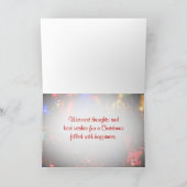 Cartes Pour Fêtes Annuelles Lumières de Noël (Intérieur)